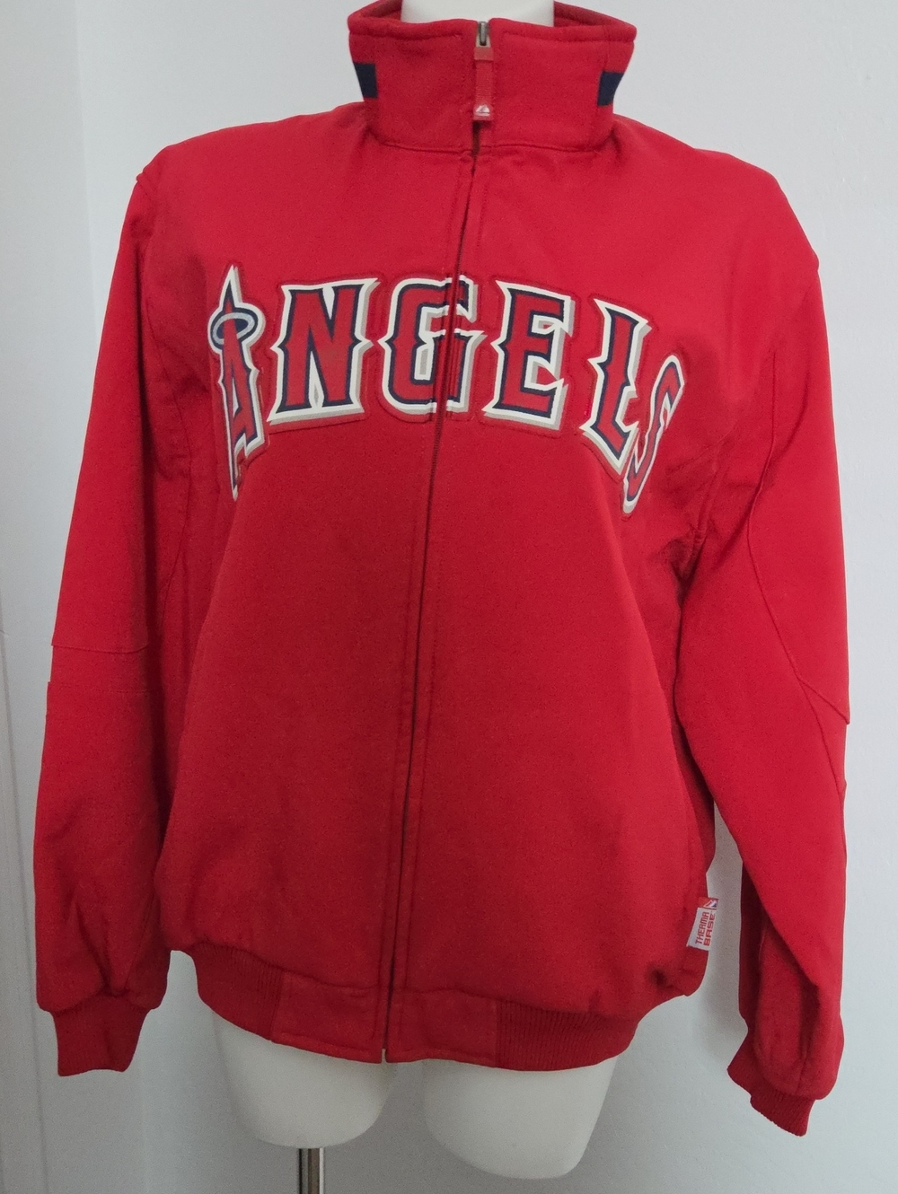 Angels Red Full-Zip Mens Jacket